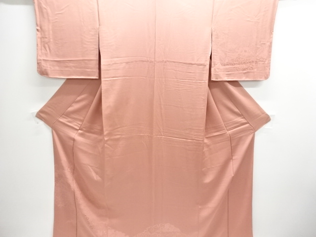 JAPANESE KIMONO / IROMUJI / TSUKESAGE / WOVEN FLOWER CLASSICAL PATTERN